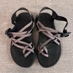 Chaco Women’s Z/Volv X2 Classic Hiking Sandals Black Red Boost Size 7